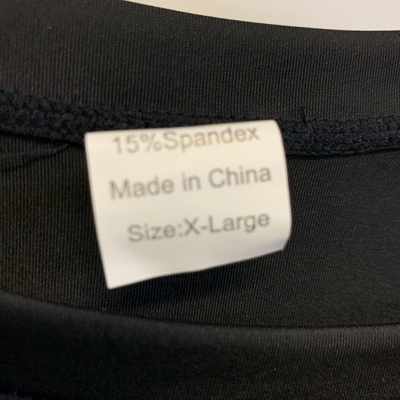 Men's T-Shirt Casual Cotton Spandex Striped - Picture 3 of 4